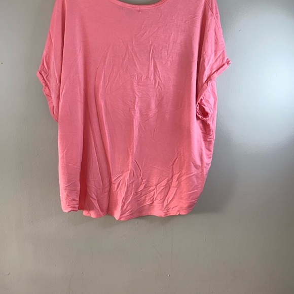 BUFFALOPink Relaxed Dolman Sleeve Tunic - Picture 9 of 12